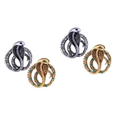 Imagem de 4 Pcs joia de seios multicamada para mulher pino de jóias de esmalte Egito joias jóias de strass broche de homem alfinete de negócios lapela acessórios joalheria Senhorita