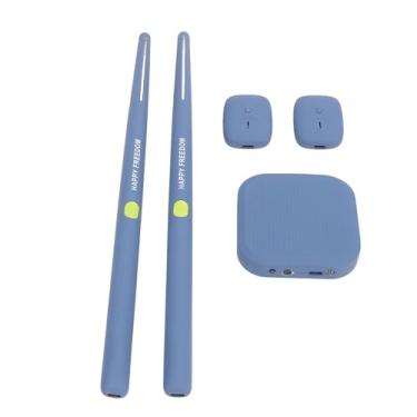 Imagem de Air Drum Set, Kit de Bateria Eletrônica Portátil Com Material Confiável Detecção de Movimento 3D, Bateria Eletrônica Compacta Portátil Tecnologia de Realidade Virtual para (Azul)