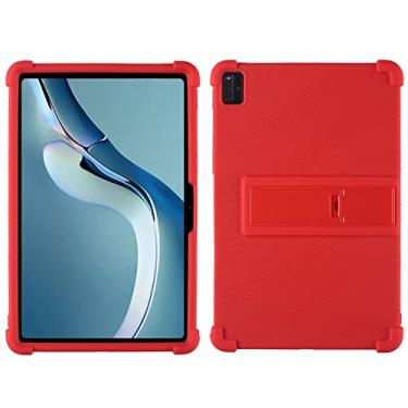 Imagem de QYiiD Capa para TCL Tab 10s 10,1 polegadas FHD modelo 9081X/TCL Tab 10 5G TCL-9183W 2022, capa protetora de silicone leve para crianças compatível com choque macio para TCL TAB 10s 9080G 2021,