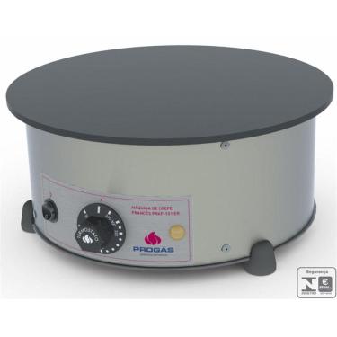 Imagem de Chapa Crepe Francês Redonda Elétrica Prkf-101er Progas