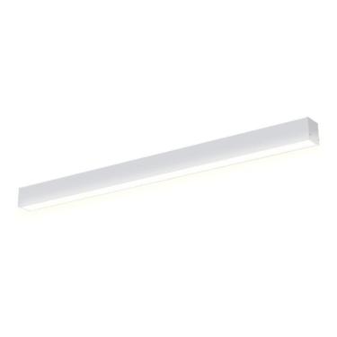 Imagem de Luminária Sobrepor Taschibra Vetor Led Linear 35w Bivolt Branca 4000k Luz Neutra