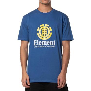 Imagem de Camiseta Element Vertical Color SM24 Masculina Azul
