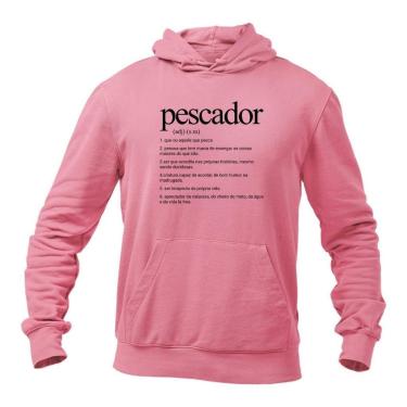 Imagem de Blusa Masculina Frio de Moletom Humor Pescador-Masculino