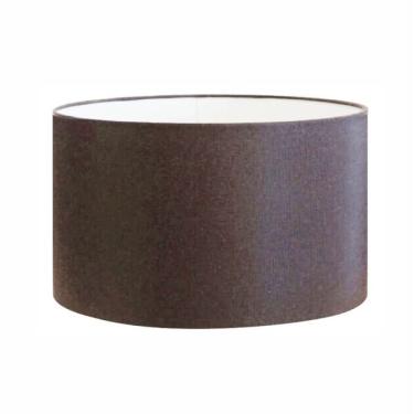 Imagem de Cúpula Abajur Cilíndrica Cp-7028 Ø60x30cm Café