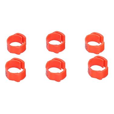 Imagem de Akozon 100PCS/Bag Clip-On Faixas para Pernas de Aves Com Números 001-100, Anéis Ajustáveis ​​para Pés de Frango para Rastrear e Identificar Facilmente Galinhas, Patos e gansos.