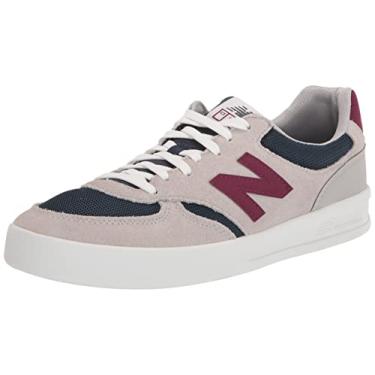 Imagem de New Balance Tênis masculino Ct300 V3, Cinza/vinho, 4