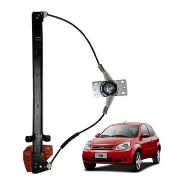 Imagem de Maquina Vidro Manual Ford Ka 1996 1997 1998 1999 Pt Esquerda - Zinni G