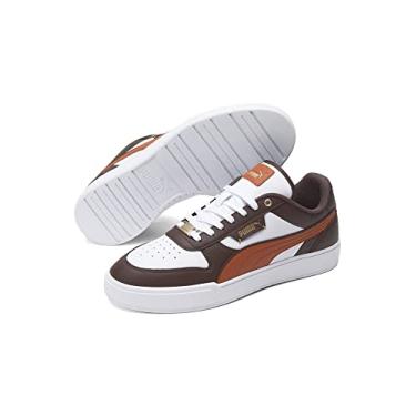 Imagem de PUMA Tênis Caven masculino, Castanha quente com chocolate escuro - ouro puma, 12
