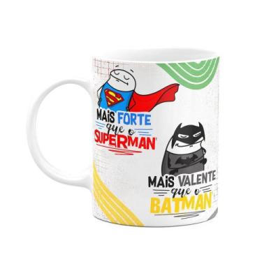 Imagem de Caneca Geek Flork - Super Flork Heróis - branca - JPS INFO
