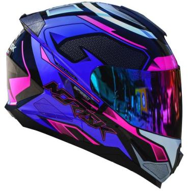 Imagem de Capacete Norisk Razor Speedmax Rosa Roxo, Roxo brilho, 60