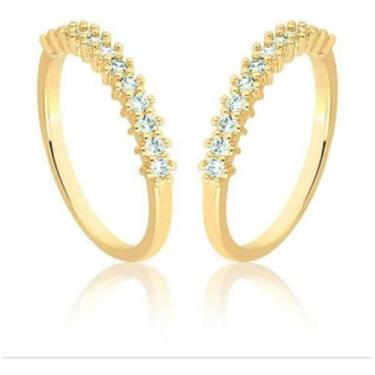 Imagem de kit aparador de aliança mini flor em ouro 18k - Florenzza Jóias, 8