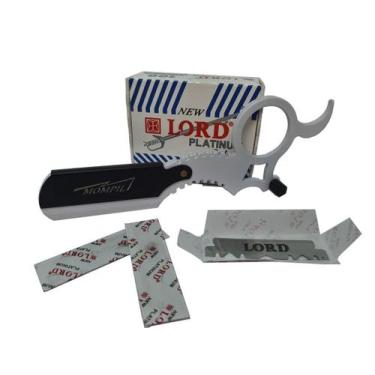 Imagem de Navalhete Navalha D Dedo + 100 Meia Lâminas Barbear - Jc-014 - Mompil