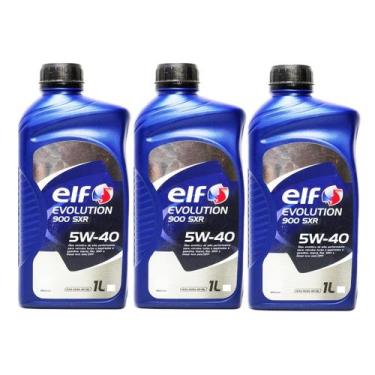 Imagem de 3 ELF EVOLUTION 900 SXR 5W40 - Sintético - API SN