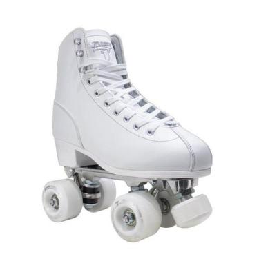 Imagem de Patins Traxart Quad Klassic Branco - Rodas 58mm/83A ABEC-5, # 8 = 39/4