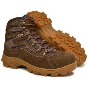 Imagem de Bota Adventure Cano Alto Amazônia Militar - Kallucci, 48, Militar