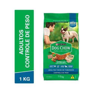Imagem de Ração Dog Chow Controle de Peso para Cães Adultos Sabor Carne, Frango 