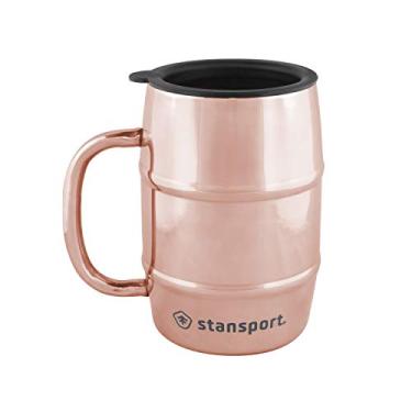Imagem de Stansport Caneca isolada 8905-40 - Parede dupla - Cobre - 473 ml