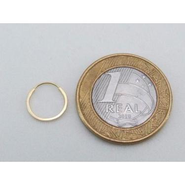 Imagem de Brinco Feminino Argola Em Ouro 18k-750 - DG Presentes