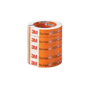Imagem de Fita Crepe 3M Uso Geral 101La 18Mmx50M c/6pcs