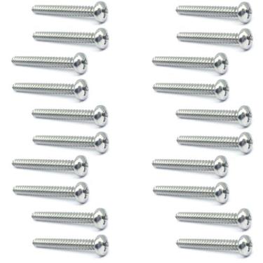 Imagem de KIT 20 Parafuso INOX 4,2 X 38 mm neck plate guitarra baixo - LATONE