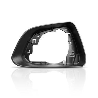 Imagem de Vaticas Moldura de espelho retrovisor do lado do motorista adequada para Tesla Model 3 2017 2018 2019 2020 2021 2022 2023 capa de espelho esquerdo, capa de moldura de espelho de porta