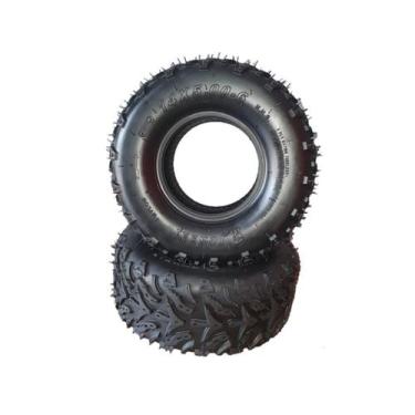 Imagem de Kit 2 Pneus 14x4.10-6  Aro 6 Mini Quadriciclo - FUNX