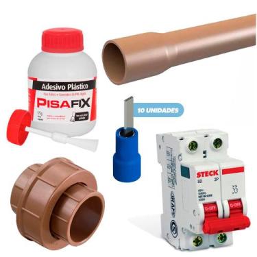 Imagem de Kit Para Instalação Aquecedor Globalmar 60 e 80 Mono/Bi