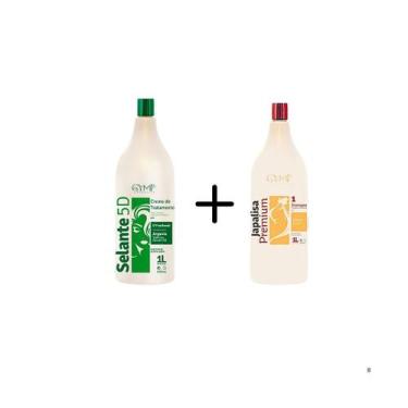 Imagem de Selagem Capilar 1l Gymp + Shampoo Japalisa 1l Selante