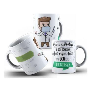 Imagem de Caneca Branca Futuro Dentista Odontologia Frases Médico - Alabama Stam