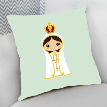Imagem de Almofada Decorativa Cheia c/ Zíper Estampas Evangélico Católico - Delu