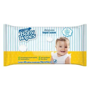 Imagem de Toalha Umedecida Baby Wipes Toque Suave 48 Unidades - Turma Mônica/Hug