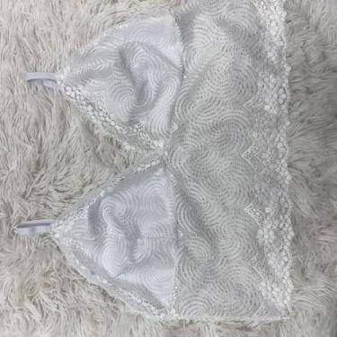 Imagem de Cropped Alcinha Plus Size 48 ao 58 - Orquídea Lingerie, Branco, 56 ao 