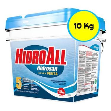 Imagem de Cloro Granulado Hidrosan Penta Balde 10 kg Hidroall