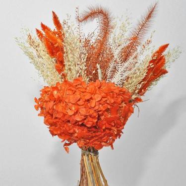 Imagem de Buquê de flores desidratadas hortênsia terracota - Beauté