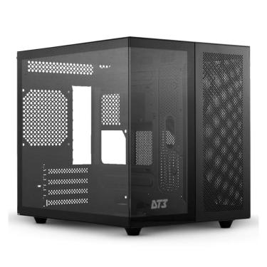 Imagem de Gabinete Gamer DT3 Hyperflow - Frontal e Lateral em Vidro Temperado - USB 3.0 e Tipo C - Até 7 Fans