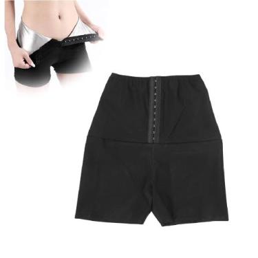 Imagem de Bermuda Queima Caloria Feminina Neoprene Short Modelador Fit Esportes 