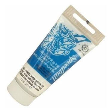 Imagem de Tinta Para Xilogravura Base Água Speedball Branca 37ml, 3403
