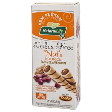 Imagem de Tubes Free Nuts Pasta de Amendoim Zero Glúten, Zero Leite Natural Life