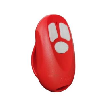 Imagem de KIT 02 CONTROLE REMOTO PORTÃO VERMELHO 433,92MHz COMMAND RCG