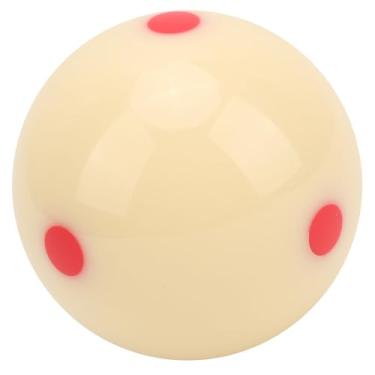 Imagem de Bola Branca, 52,5 Mm de Resina para Bilhar, Sinuca, Redpoint, Bolas de Bilhar, Bolas para Mesa de Sinuca Com Linhas Padrão e Pontos para Treinamento e Jogos