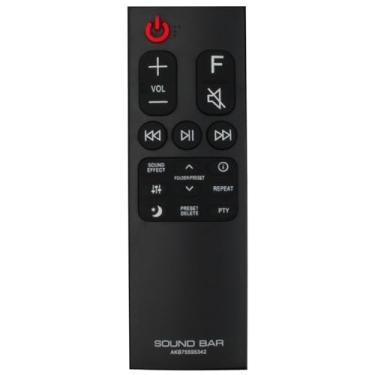 Imagem de AKB75595342 Controle remoto de substituição compatível com o sistema LG SoundBar SL5Y SL6Y SL7Y SN6Y SL6YF
