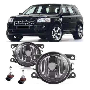 Imagem de Par Farol De Milha Universal Freelander 2 2008 2009 2010 2011 + Lâmpada