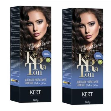Imagem de Kit 2 Keraton Tonalizante Banho De Brilho Mocaccino - Kert