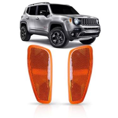 Imagem de Pisca Seta Lateral Paralama Jeep Renegade 2015 2016 2017 - TYC, Esquer