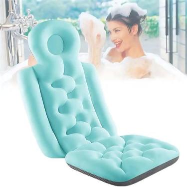 Imagem de Almofada De Banho Azul Para Adulto Imersão Relaxante Tibaby, Azul