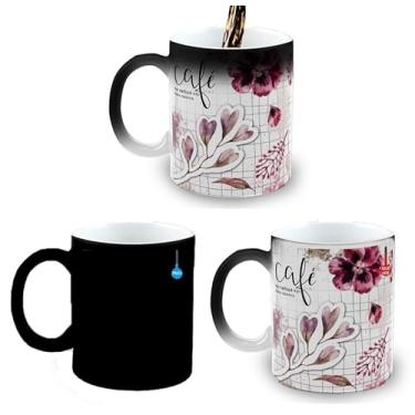 Imagem de Caneca Mágica Porcelana Presente Positividade Café Cafuné