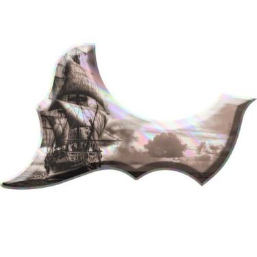 Imagem de Escudo De Violão Holográfico Personalizado Resinado EVH016 - Resitank
