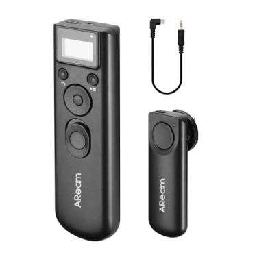 Imagem de Aream Temporizador digital sem fio com disparador remoto com a1 a9 a7 a7R a7S a6600 a6500 a6400 a6300 a6100 a6000 a5000 RX100II RX10 RX0 a68 ZV-1 HX99