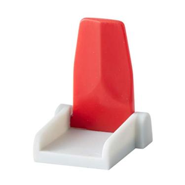 Imagem de Kull Industries Bandeiras De Alerta De Serviço Pequeno, Bandeiras De Alerta De Higienizador De Mãos Médico Para Hospitais, Escritórios, Clínicas, 1,25 X 1,5 Polegadas, Alta Visibilidade, Durável, Ve