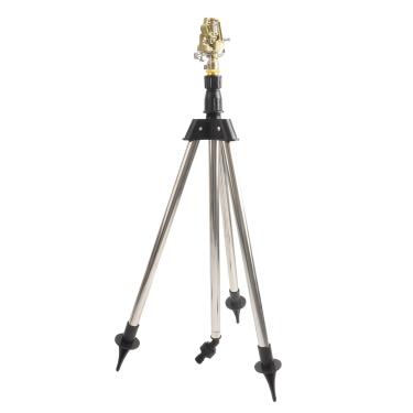 Imagem de Chova Giratória de 360 ​​° Com Uma Base de tripé ou Bodendorn, Aspersor de água para Piscina de Estufa de Terraço para Jardim e Irrigação de Resfriamento (Base de tripé)